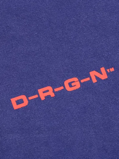 D-r-g-n Logo-print Sweatshirt In Blue
