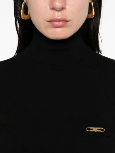 Elisabetta Franchi Knitwear In Black