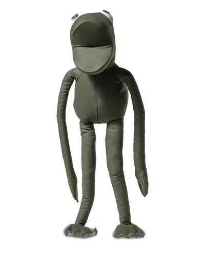 Readymade Frogman Figurine In Green
