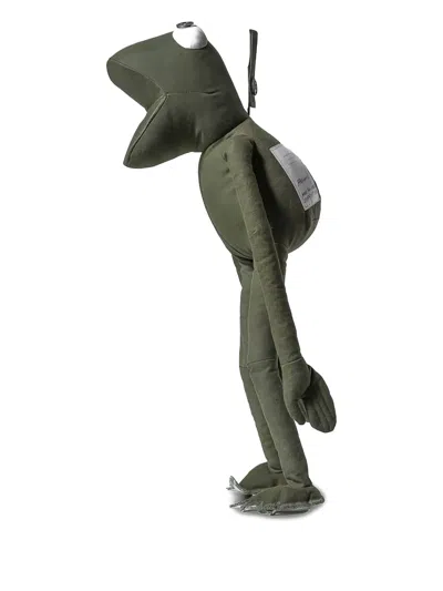 Readymade Frogman Figurine In Green