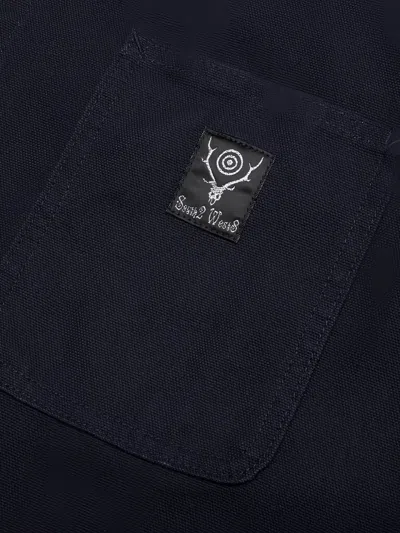 South2 West8 Button-up Jacket In Blue