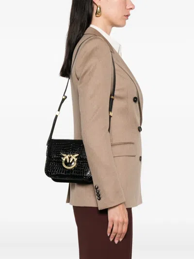 Pinko Bags Black, Gold In Black