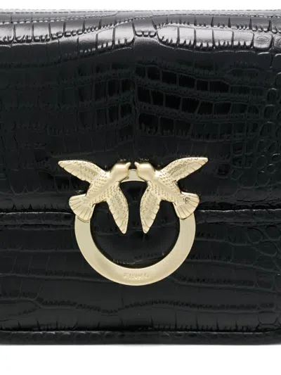 Pinko Bags Black, Gold In Black