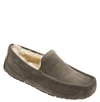 Ugg 'ascot' Suede Slipper (men) In Charcoal