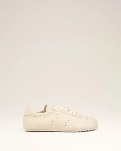 Ami Alexandre Mattiussi Ami Paris Women Leather Sneakers In Neutral