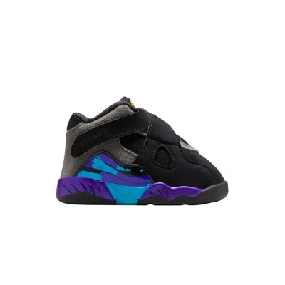 Pre-owned Air Jordan 8 Retro Td 'aqua' 2025 | Black | Infant Size 7