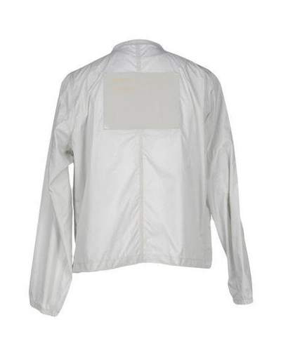 Shop Jil Sander Jackets In Light Grey