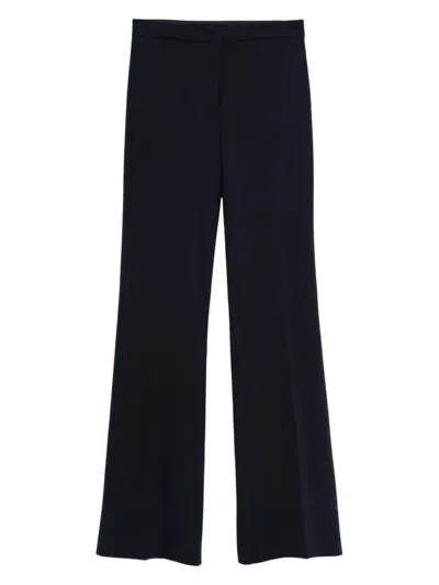 Pinko Flared Trousers With Pockets And Loops In Black
