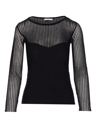 Patrizia Pepe Sweater In Black