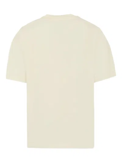 Msgm Cat-print Short-sleeve T-shirt In Neutral