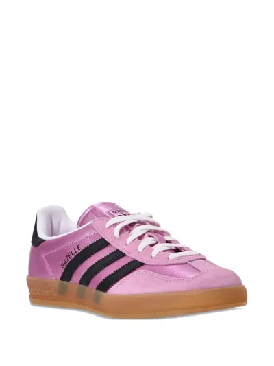 Adidas Originals Gazelle Indoor Sneakers In Pink