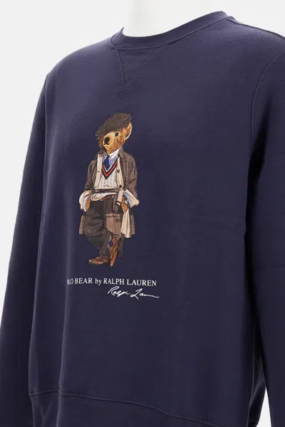 Polo Ralph Lauren Hoodie Man Ralph Lauren - Lscnm4 Long Sleeve Sweatshirt - Blue
