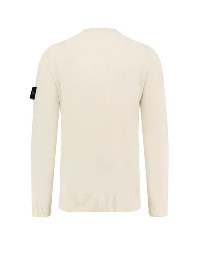 Stone Island Cotton Sweatshirt In Neutral