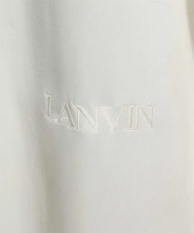 Lanvin Viscose T-shirt In White