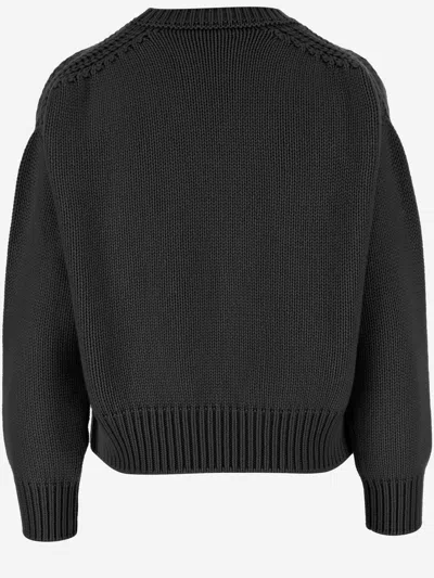 Sa Su Phi Women Black Wool Jade Sweater, M Luxury Sweaters & Knitwear For Women Darveys In Black