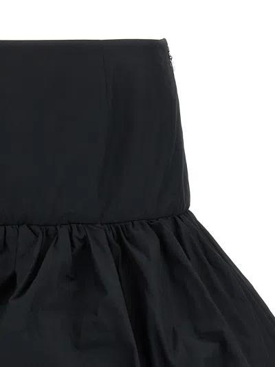 Rotate Birger Christensen 'mini Balloon' Skirt In Black