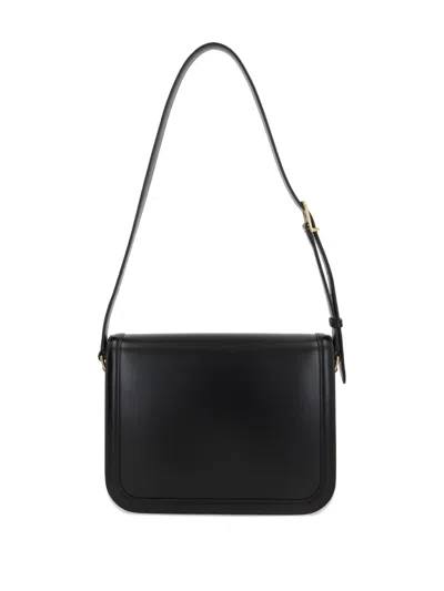 Valentino Garavani Vlogo Shoulder Bag In Black
