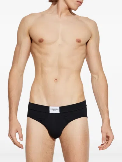 Dsquared2 Logo Boxers In Black