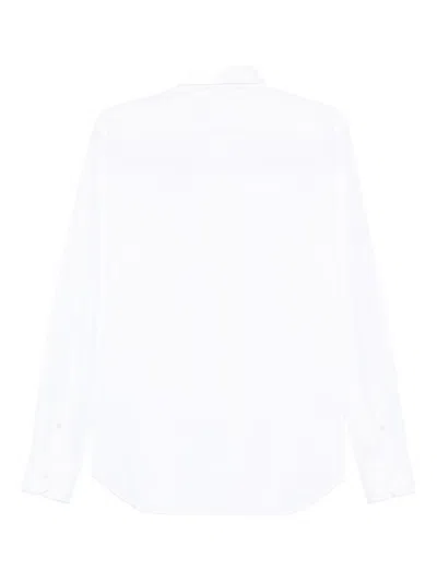 Xacus Long-sleeve Button-fastening Shirt In White