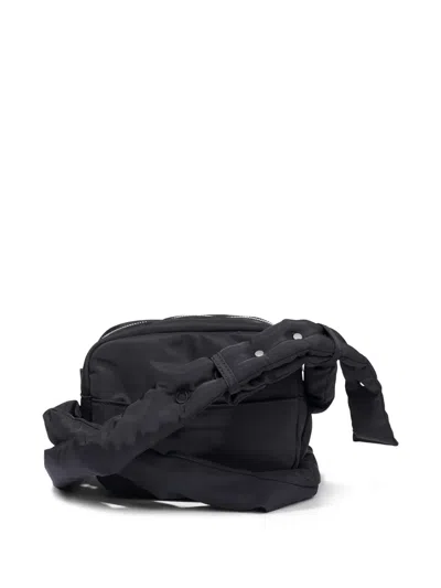 Daily Paper Logo-lettering Shoulder Bag In Black