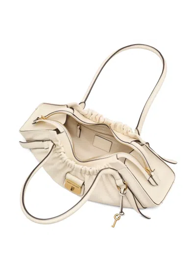 Marc Jacobs Small Satchel Bag Gold-tone Hardware In Neutral