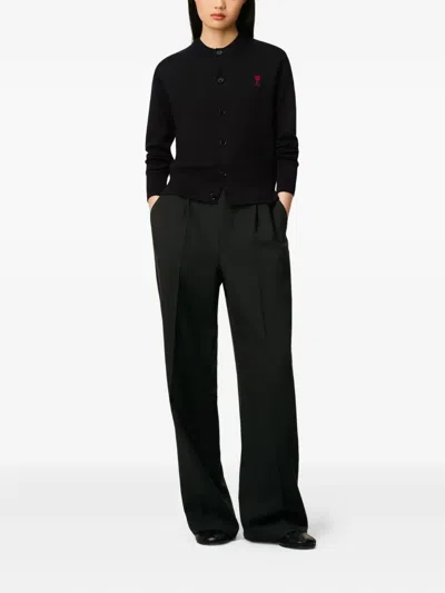 Ami Alexandre Mattiussi Cardigan In Black