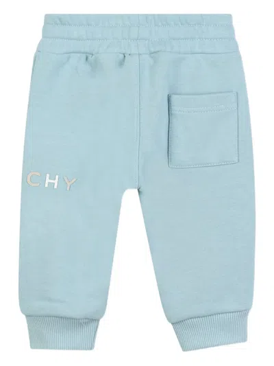 Givenchy Baby Boys Logo Print Joggers In Blue