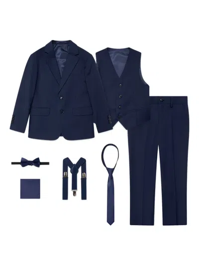 Suitlab Single-breasted Suit In Blue