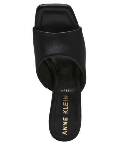 Anne Klein Jerilyn Womens Solid Manmade Pumps In Black