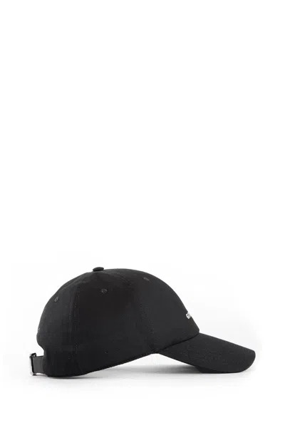 Givenchy Round Visor Cap With Embroidered Logo In Black