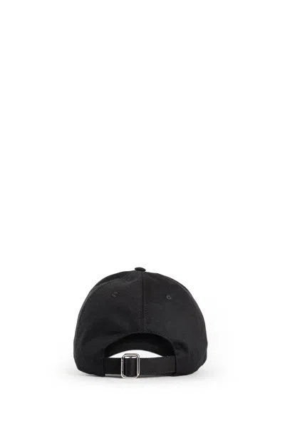 Givenchy Round Visor Cap With Embroidered Logo In Black