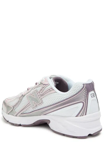 New Balance Pink Low Top Sneakers With Logo Patch On Side And Tongue And Perforated Panels In Pink