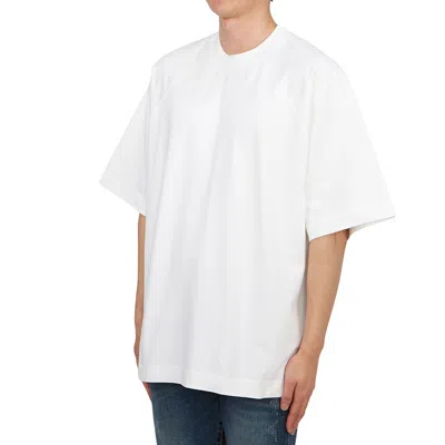 Studio Nicholson White Cotton Piu Over Shirt In White