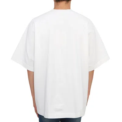 Studio Nicholson White Cotton Piu Over Shirt In White