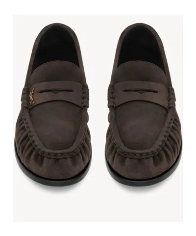 Saint Laurent Le Loafer 15 In Brown