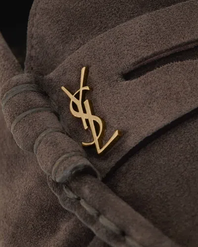 Saint Laurent Le Loafer 15 In Brown