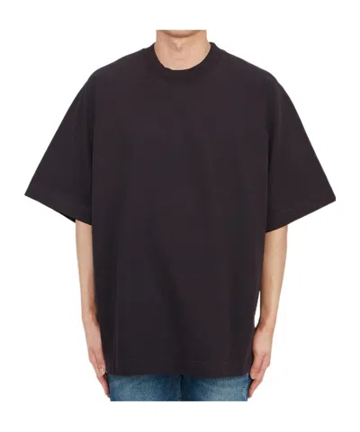 Studio Nicholson Solaris Short Sleeves Sweater In Black