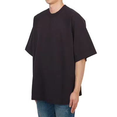 Studio Nicholson Solaris Short Sleeves Sweater In Black