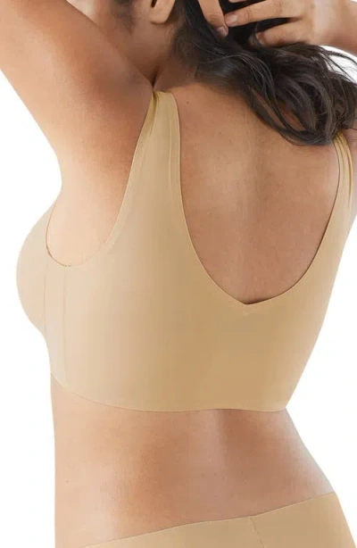 True & Co. True & Co Body Lift V-neck Bralette In Neutral