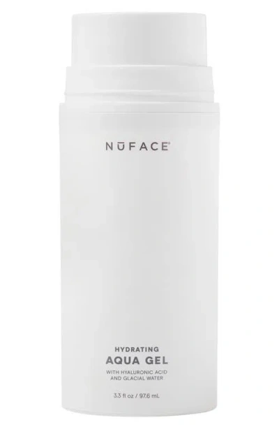 Nuface Hydrating Aqua Gel 10 Oz. In Transparent