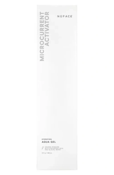 Nuface Hydrating Aqua Gel 10 Oz. In Transparent