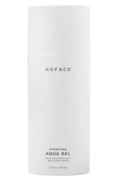Nuface Hydrating Aqua Gel 10 Oz. In Transparent