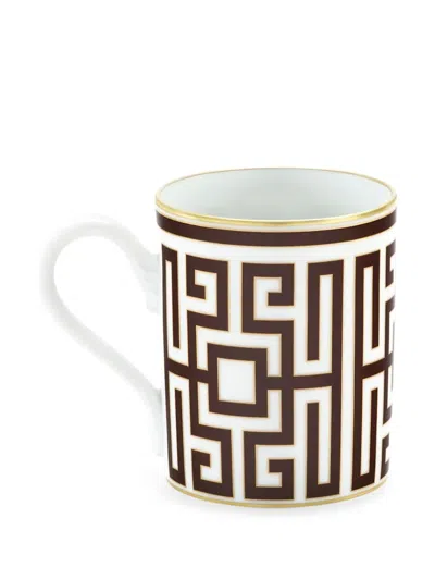 Ginori 1735 Labirinto By Gio Ponti Impero Mug In Black