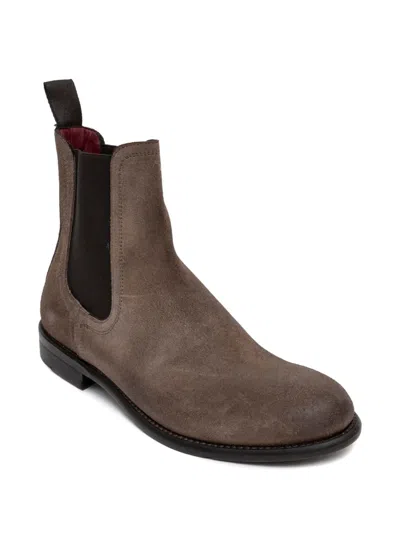 Sommet Elastic-panel Boots In Brown
