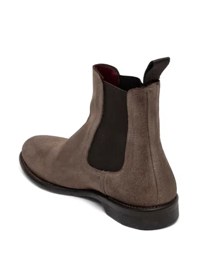 Sommet Elastic-panel Boots In Brown