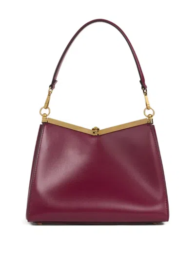 Etro Medium Vela Shoulder Bag In Red