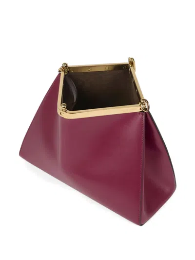 Etro Medium Vela Shoulder Bag In Red