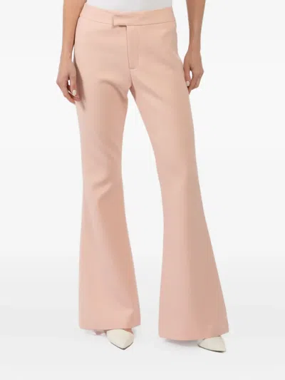 Smythe Flared Trousers In Pink