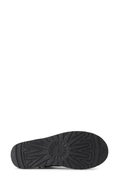 Ugg Classic Micro Suede Sheepskin Boots In Black