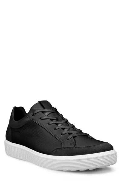Ecco Men's Soft 7 Easy Slip Tie Sneakers In Black